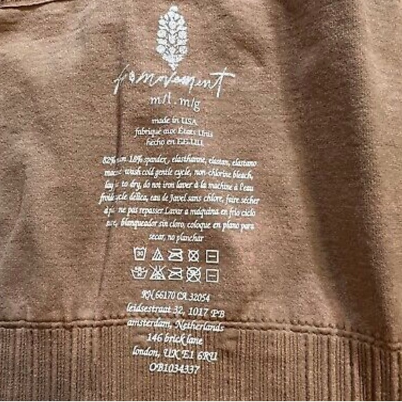 Free People Movement Good Karma Crop Top - Desert Dune - Picture 8 of 13